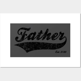 Father Est. 2020 Posters and Art
